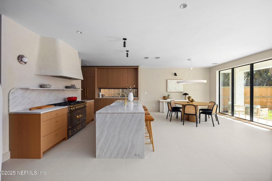 Furnished interior view inside a new home in , Atlantic Beach (Image 14).