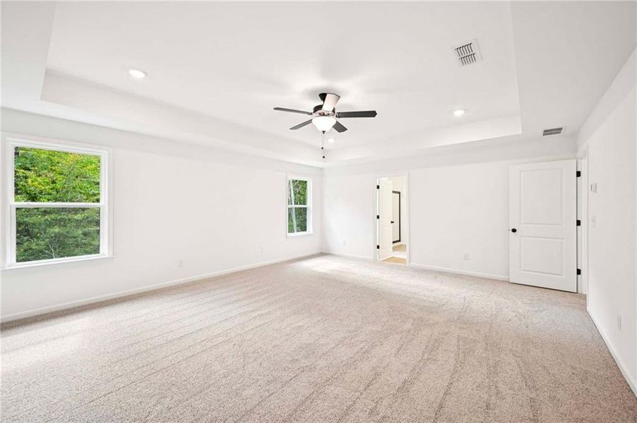 Spacious, unfurnished interior of a new home in Creekside, Dawsonville (Image 19). Spacious, unfurnished interior of a new home in Creekside, Dawsonville (Image 19).