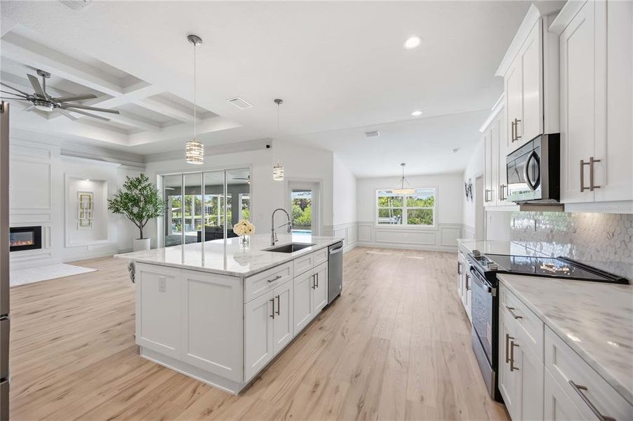 Furnished interior view inside a new home in , Port Charlotte (Image 11).