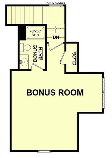 Floor plan 2nd story