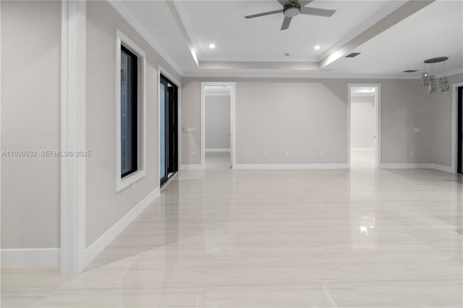 Spacious, unfurnished interior of a new home in , Naples (Image 21). Spacious, unfurnished interior of a new home in , Naples (Image 21).