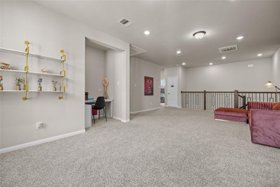 Furnished interior view inside a new home in , Houston (Image 15).