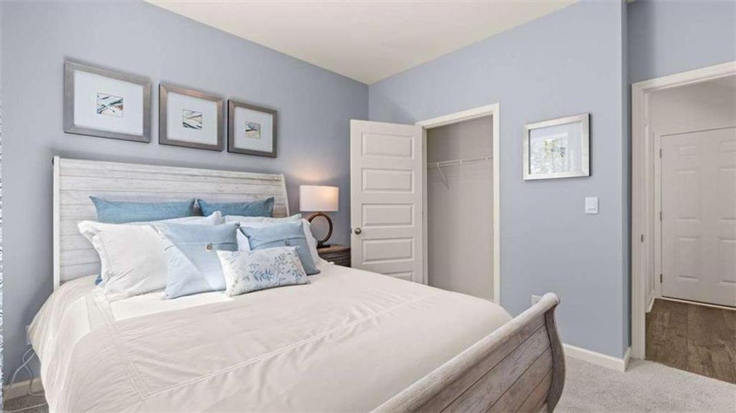 Furnished interior view inside a new home in Jackson Landing, Jefferson (Image 14). Furnished interior view inside a new home in Jackson Landing, Jefferson (Image 14).