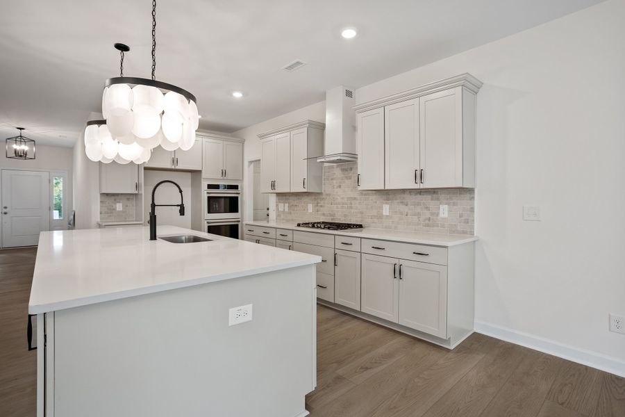 Furnished interior view inside a new home in Georgias Landing, Raleigh (Image 6).