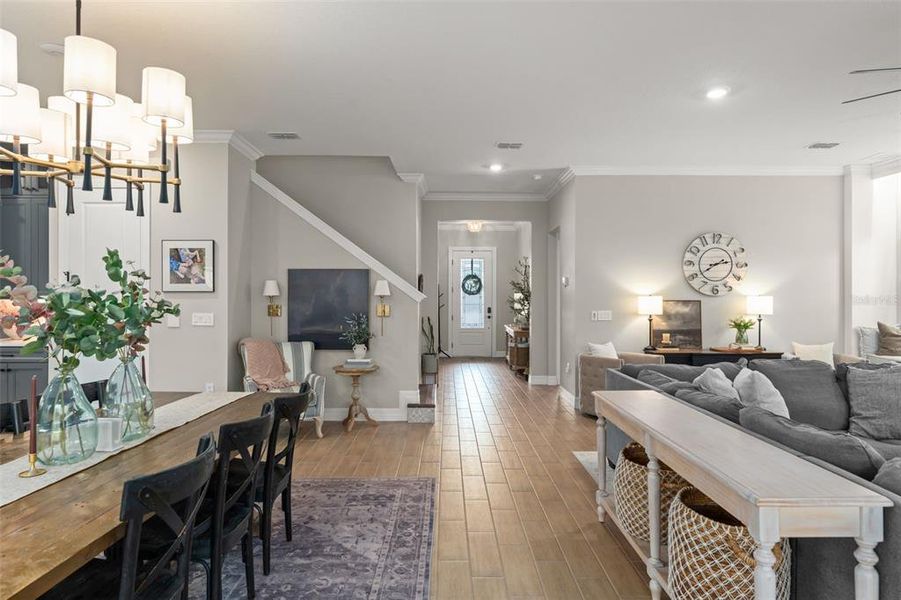 Furnished interior view inside a new home in , Winter Garden (Image 41). Furnished interior view inside a new home in , Winter Garden (Image 41).