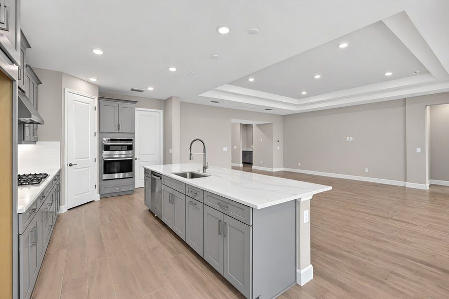 Furnished interior view inside a new home in Victoria Lakes, Odessa (Image 3).