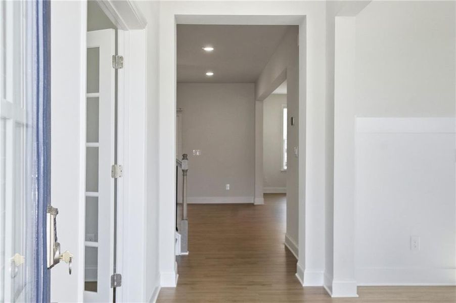 Spacious, unfurnished interior of a new home in Carmichael Farms, Canton (Image 39).
