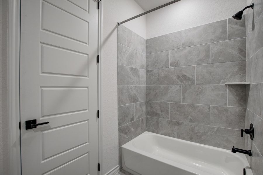 Representative furnished interior of a home built from the The Lanier F by Davidson Homes LLC in The Reserve at Potranco Oaks, Castroville (Image 12).