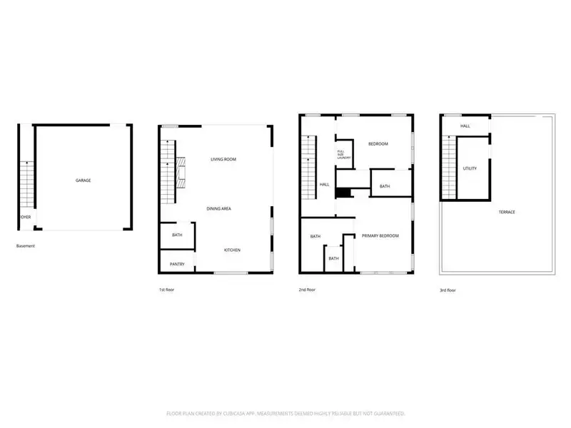 2D floor plan layout of this home in , Dallas, TX (Image 3).