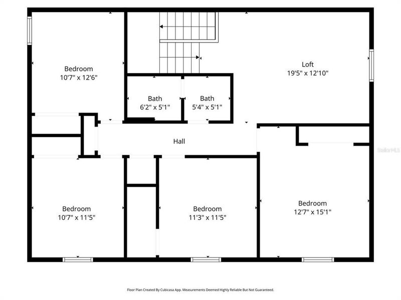 2D floor plan layout of this home in , Land O' Lakes, FL (Image 5).