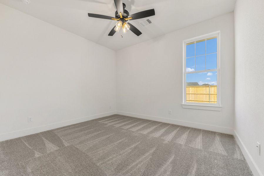 Representative furnished interior of a home built from the The Grayson by Reece Homes in Greens Prairie Reserve, College Station (Image 34). Representative furnished interior of a home built from the The Grayson by Reece Homes in Greens Prairie Reserve, College Station (Image 34).