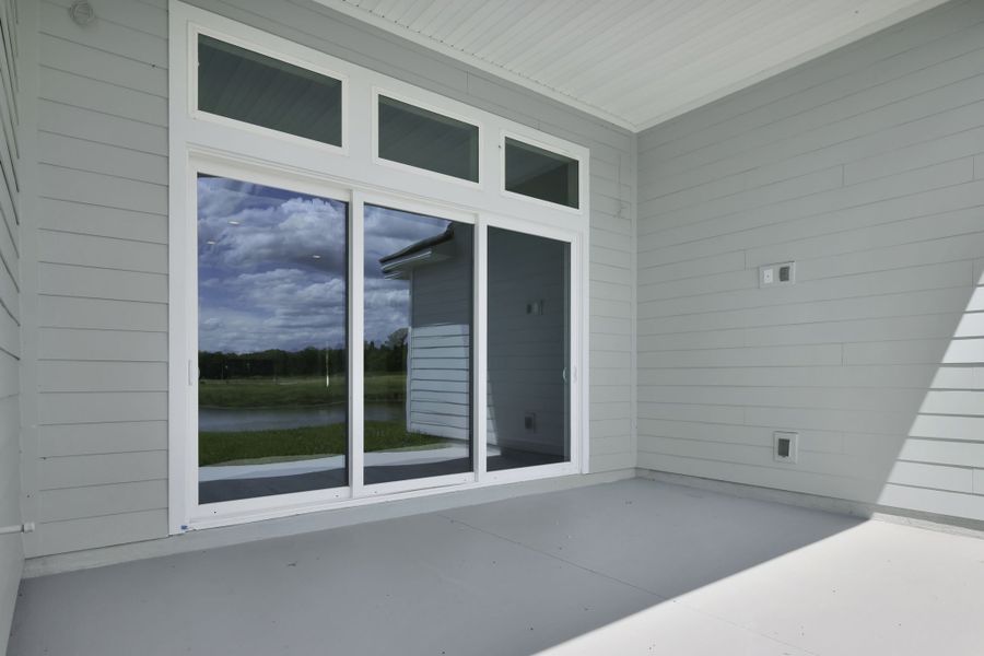 Representative exterior details of a home built from the Tomoka by Riverside Homes in Hidden Creek at SilverLeaf Phase 1, St. Augustine (Image 35).