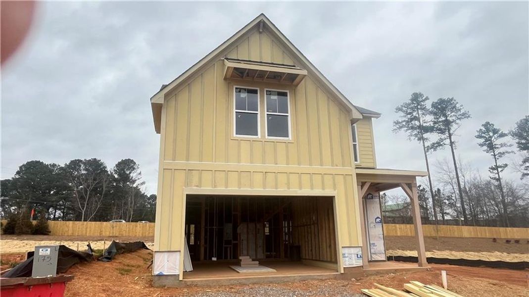 In-progress construction of a new home in Legacy Downs, Canton, GA (Image 29).