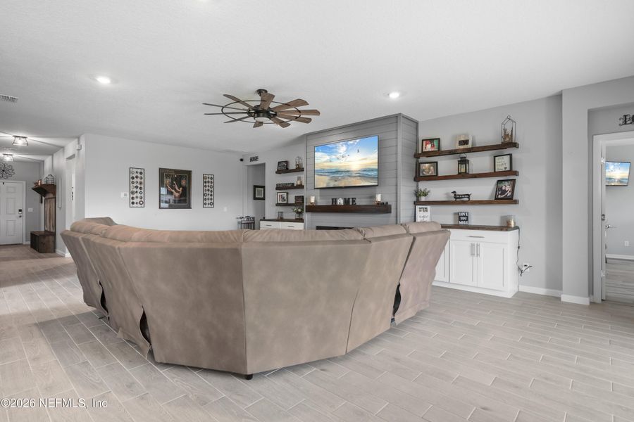 Furnished interior view inside a new home in Granary Park, Green Cove Springs (Image 11).