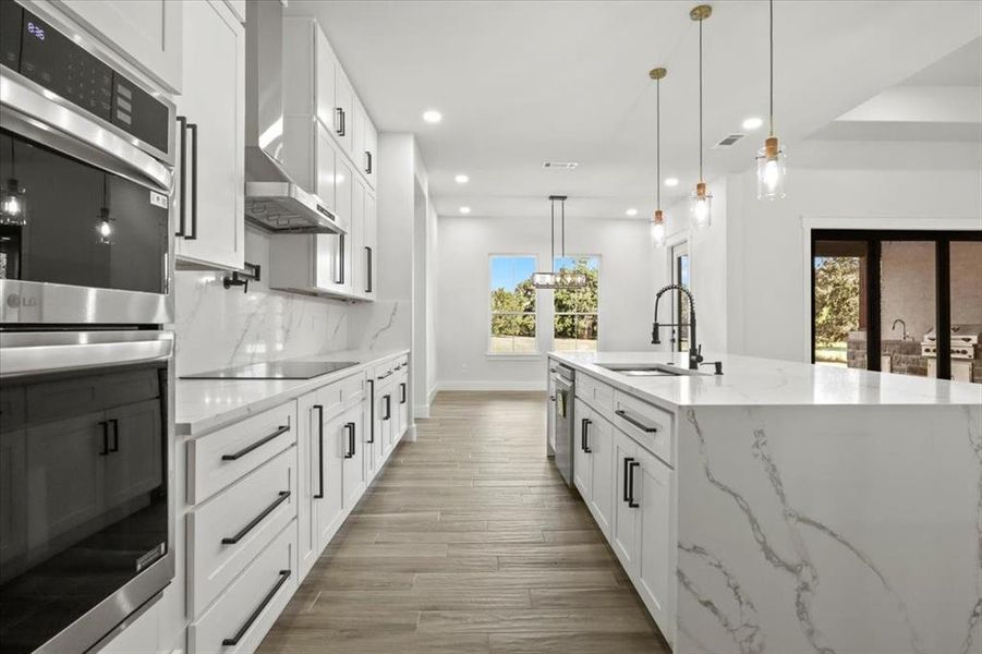 Furnished interior view inside a new home in , Burleson (Image 16). Furnished interior view inside a new home in , Burleson (Image 16).