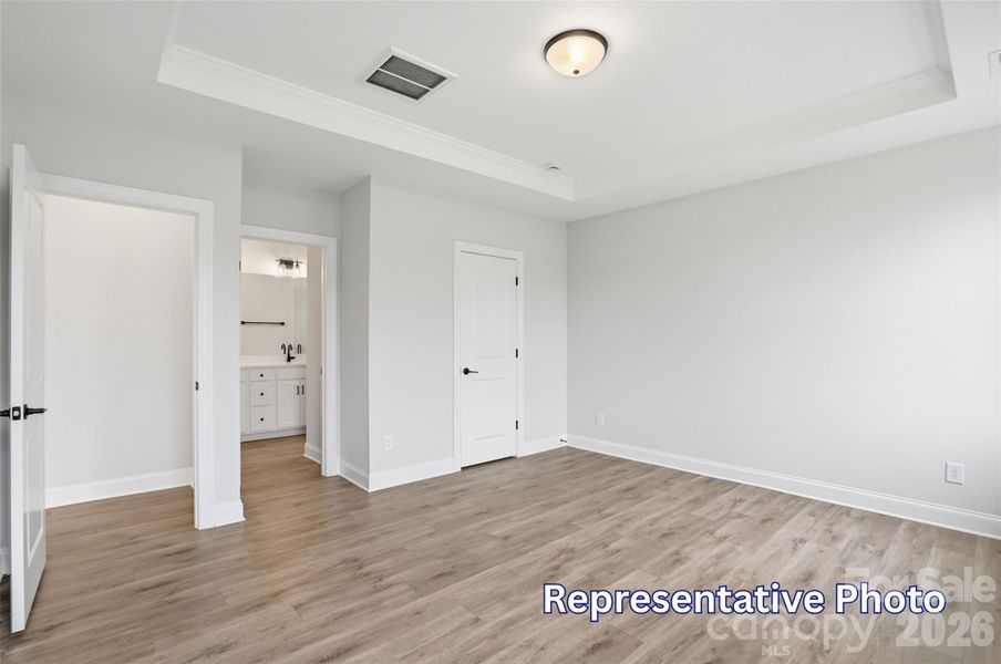Spacious, unfurnished interior of a new home in Enclave at Riverdale, Huntersville (Image 20).