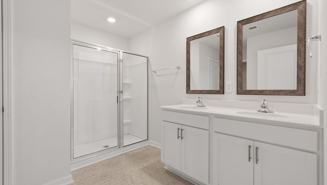 Furnished interior view inside a new home in Lightwood Cottages, Moore (Image 12).