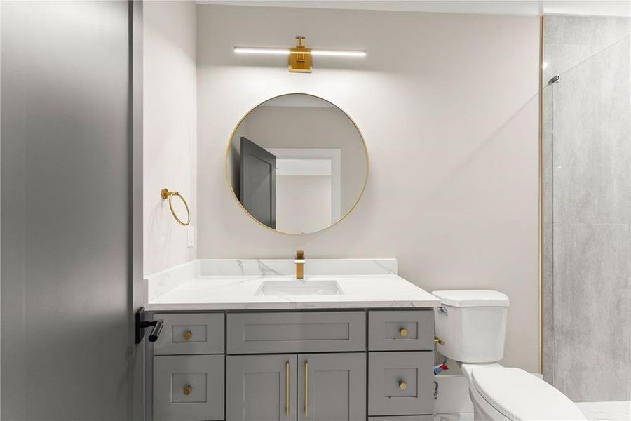 Furnished interior view inside a new home in , Hoschton (Image 18).