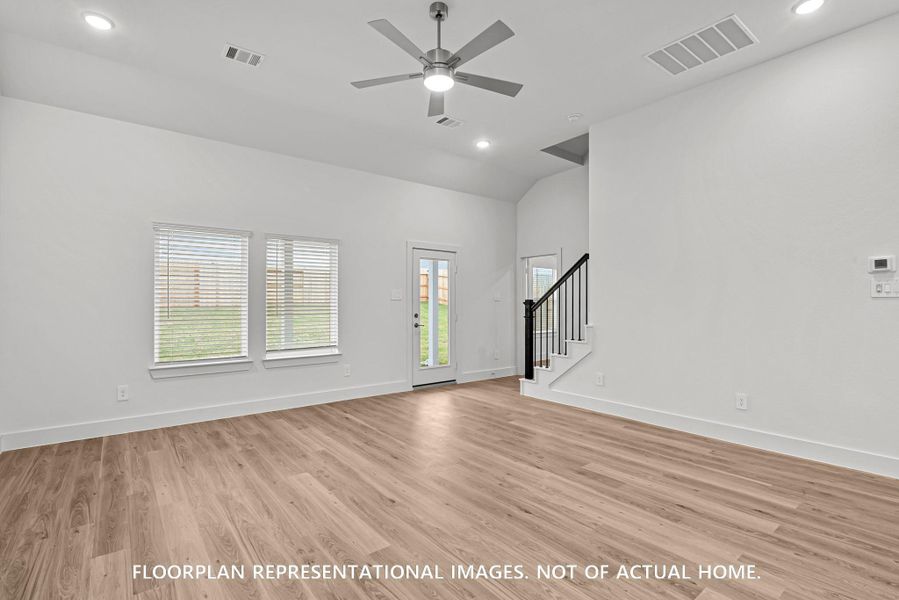 Spacious, unfurnished interior of a new home in Magnolia Ridge, Magnolia (Image 16).