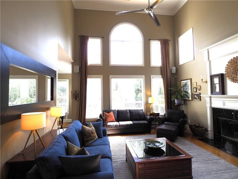 Furnished interior view inside a new home in , Brookhaven (Image 11).