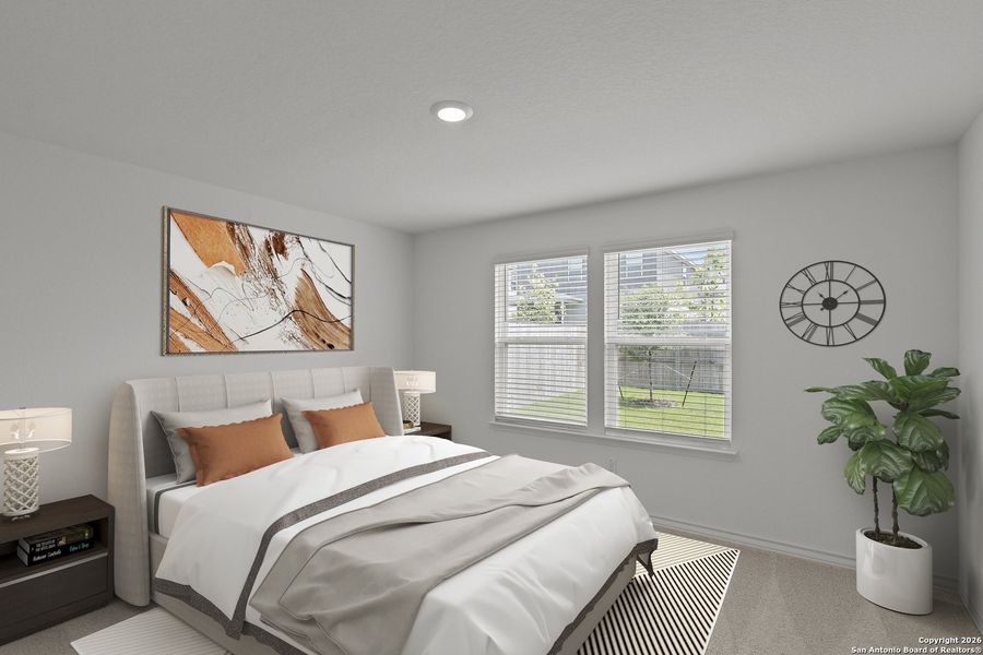 Furnished interior view inside a new home in Meadows at Clear Springs, New Braunfels (Image 5).