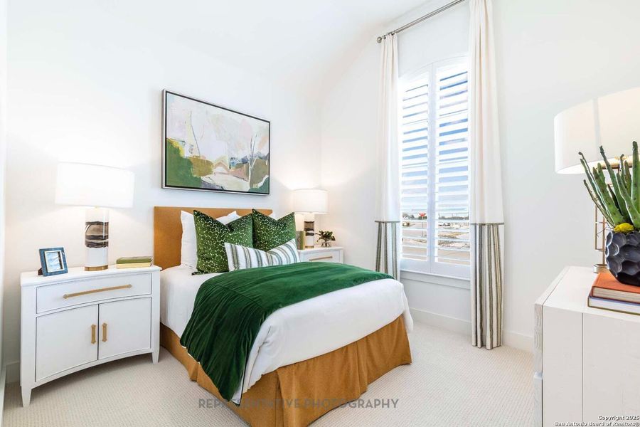 Furnished interior view inside a new home in Mont Blanc, Schertz (Image 20). Furnished interior view inside a new home in Mont Blanc, Schertz (Image 20).