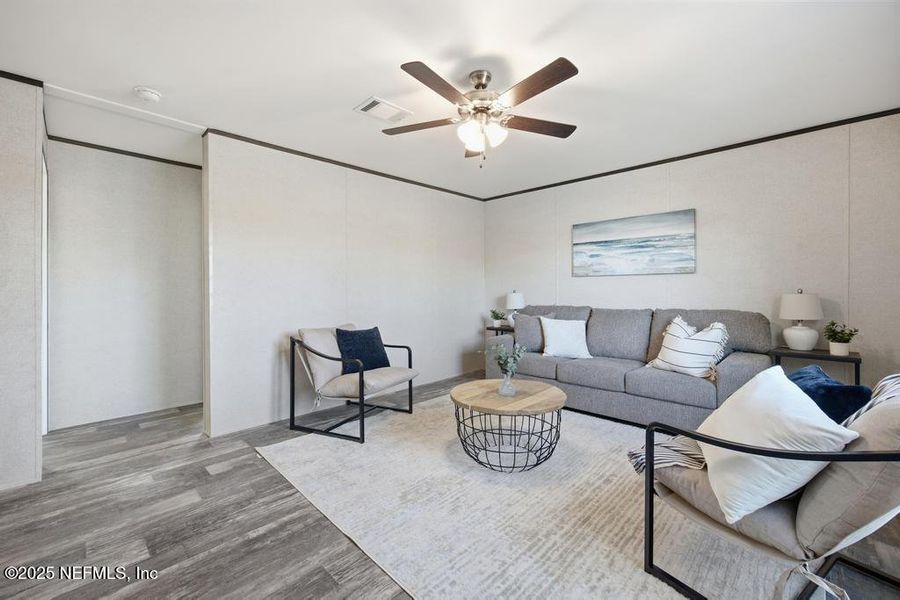 Furnished interior view inside a new home in , Interlachen (Image 12).