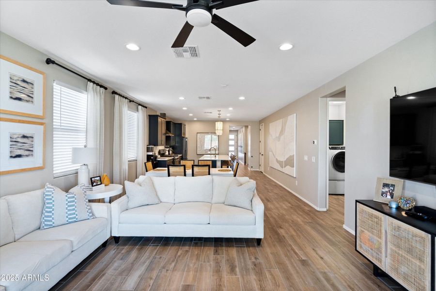 Family Room to Kitchen Family Room to Kitchen