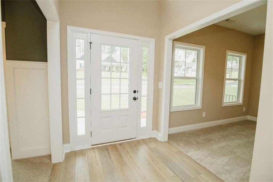 Spacious, unfurnished interior of a new home in , Douglasville (Image 52). Spacious, unfurnished interior of a new home in , Douglasville (Image 52).