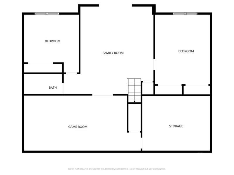Lower Level Floor Plan