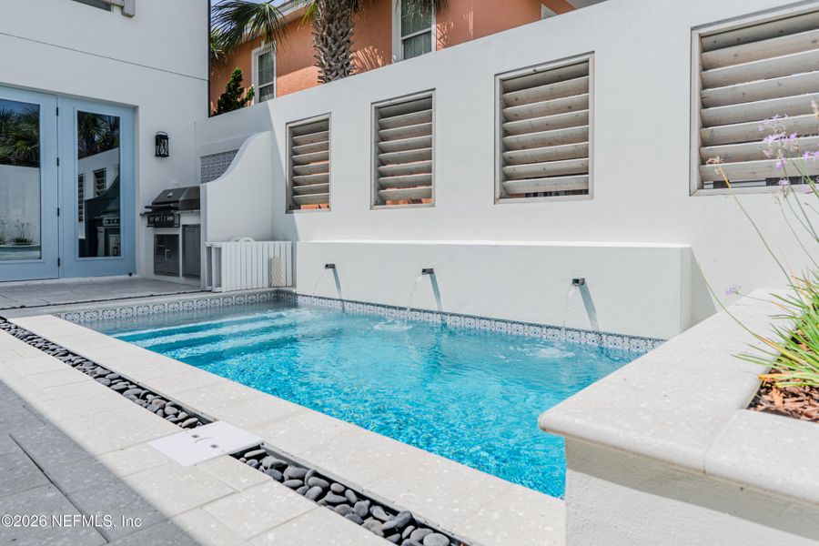 Exterior details and patio area of a home in , Palm Coast (Image 31).