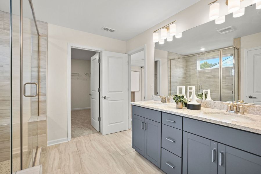Representative furnished interior of a home built from the Marshall by Pulte Homes in The Retreat at Carolina Ridge, Harrisburg (Image 11). Representative furnished interior of a home built from the Marshall by Pulte Homes in The Retreat at Carolina Ridge, Harrisburg (Image 11).