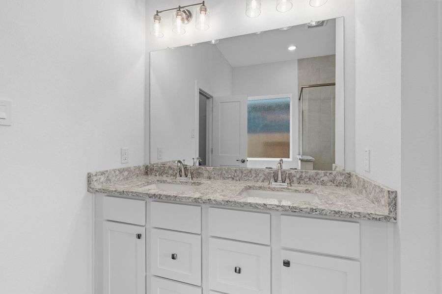 Furnished interior view inside a new home in Emory Glen, Magnolia (Image 11).