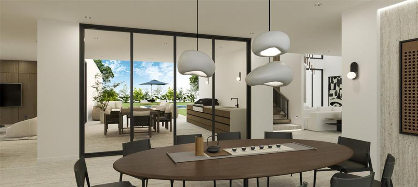 Furnished interior view inside a new home in , Heath (Image 12). Furnished interior view inside a new home in , Heath (Image 12).