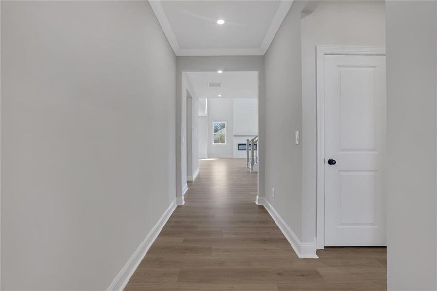 Spacious, unfurnished interior of a new home in Wisteria at GreenHouse, Marietta (Image 19).