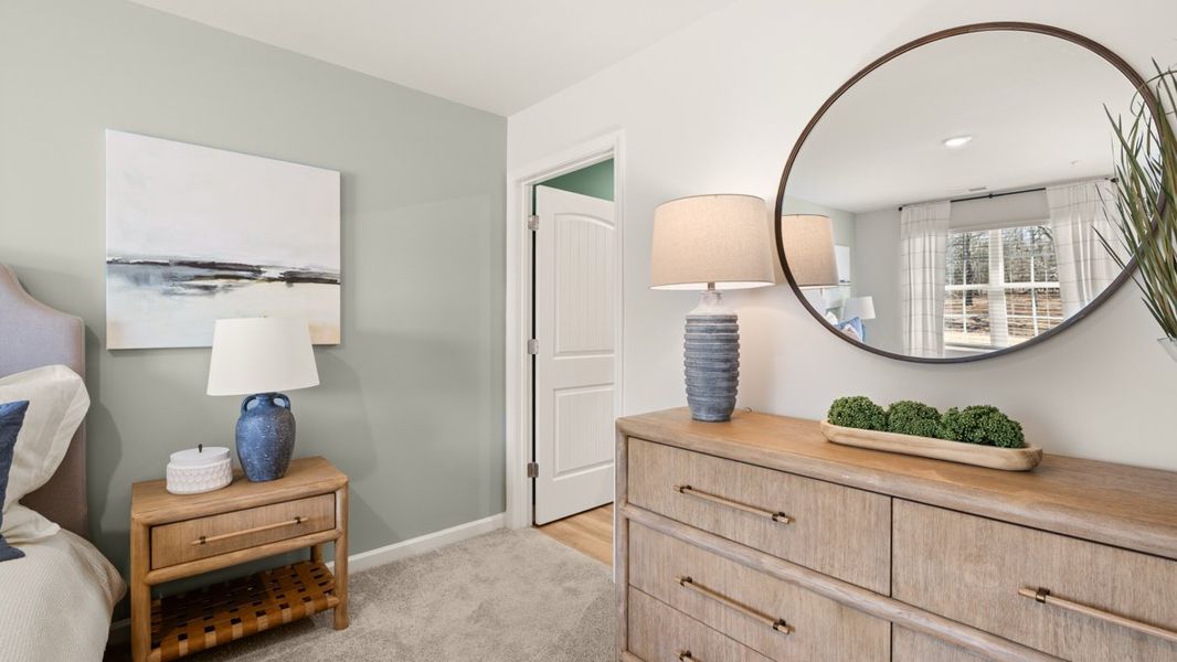 Representative furnished interior of a home built from the Pearson II by D.R. Horton in Roseleigh Park, Douglasville (Image 18).