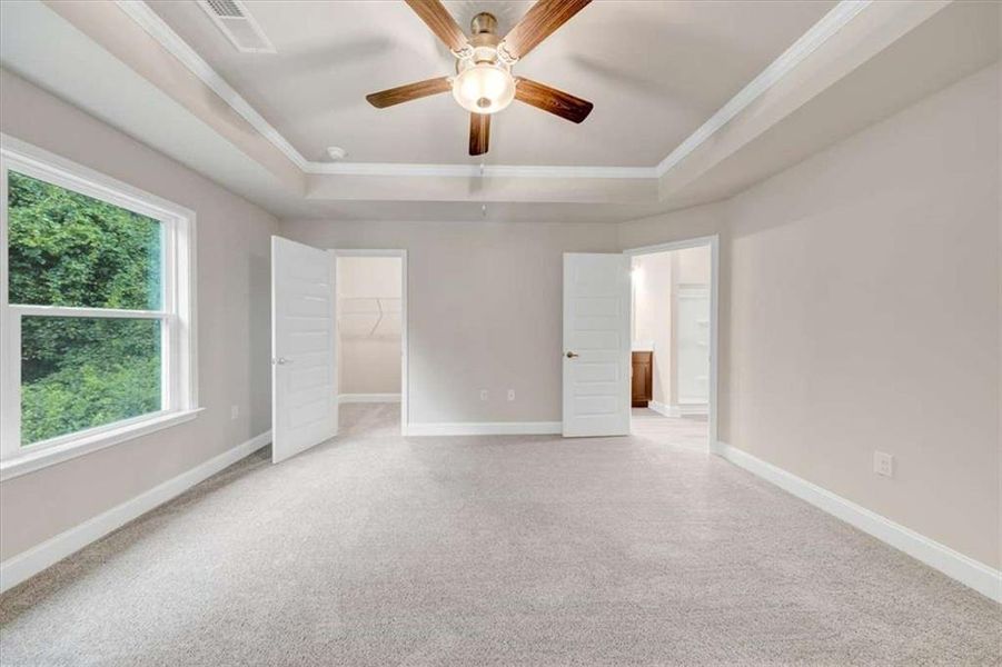 Spacious, unfurnished interior of a new home in Scarlett Place, Bowdon (Image 24).