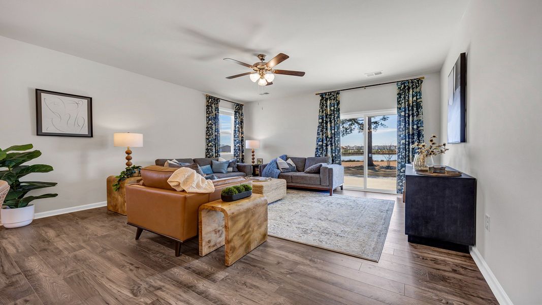 Furnished interior view inside a new home in Leatherstone, Blythewood (Image 14).