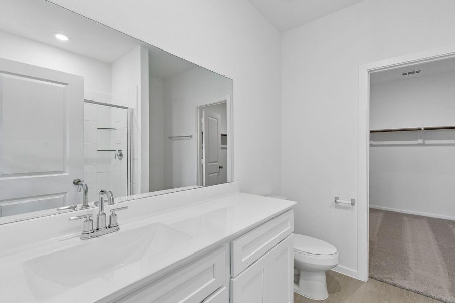 Furnished interior view inside a new home in Mavera, Conroe (Image 12).