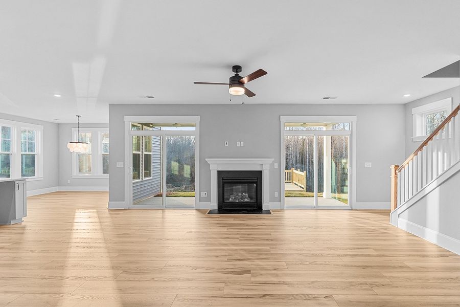 Spacious, unfurnished interior of a new home in Hanes Lake, Winston-Salem (Image 21).