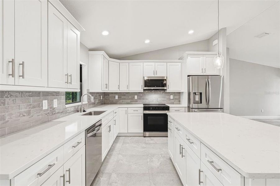 Furnished interior view inside a new home in , Englewood (Image 6). Furnished interior view inside a new home in , Englewood (Image 6).