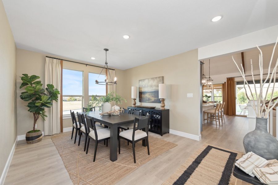 Formal dining room Formal dining room