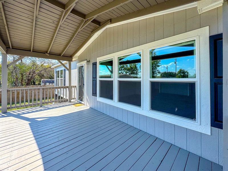 Exterior details and patio area of a home in , Corsicana (Image 16). Exterior details and patio area of a home in , Corsicana (Image 16).