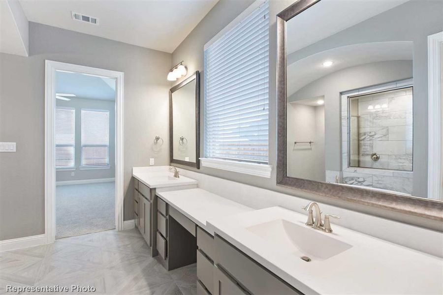 master bathroom (representative photo)