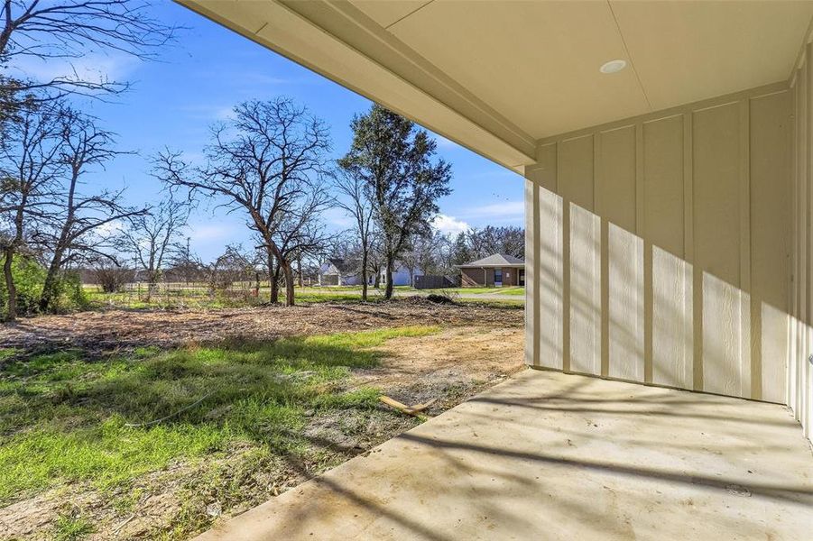 Exterior details and patio area of a home in , Whitney (Image 4). Exterior details and patio area of a home in , Whitney (Image 4).