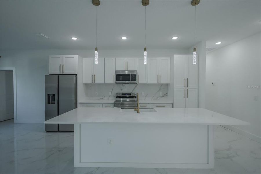 Furnished interior view inside a new home in , Deltona (Image 8).