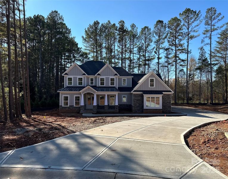 Front exterior of a new home in , Salisbury, NC, highlighting curb appeal (Image 14).