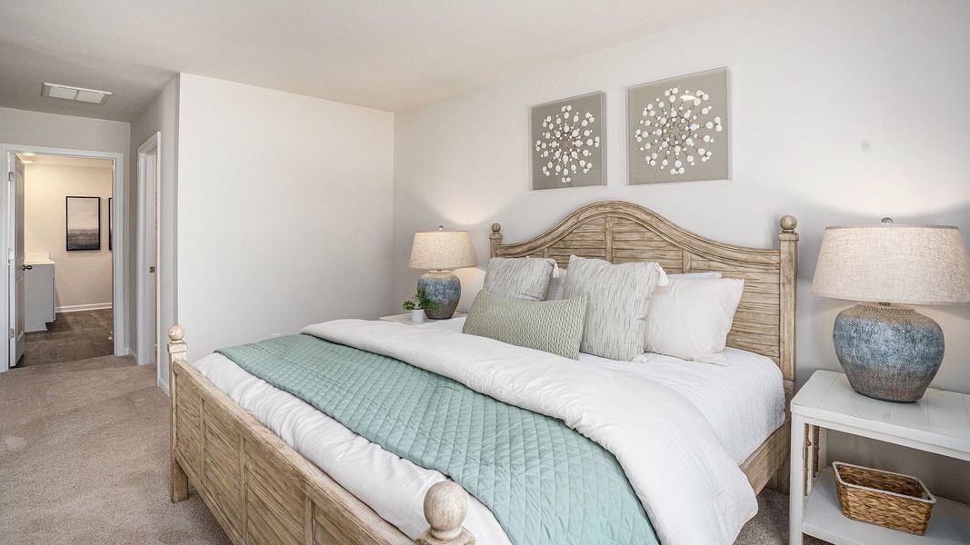 Furnished interior view inside a new home in Stanbury Creek, Supply (Image 11).