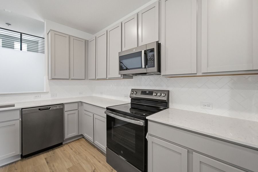 Furnished interior view inside a new home in Laurel Vistas, San Antonio (Image 9).