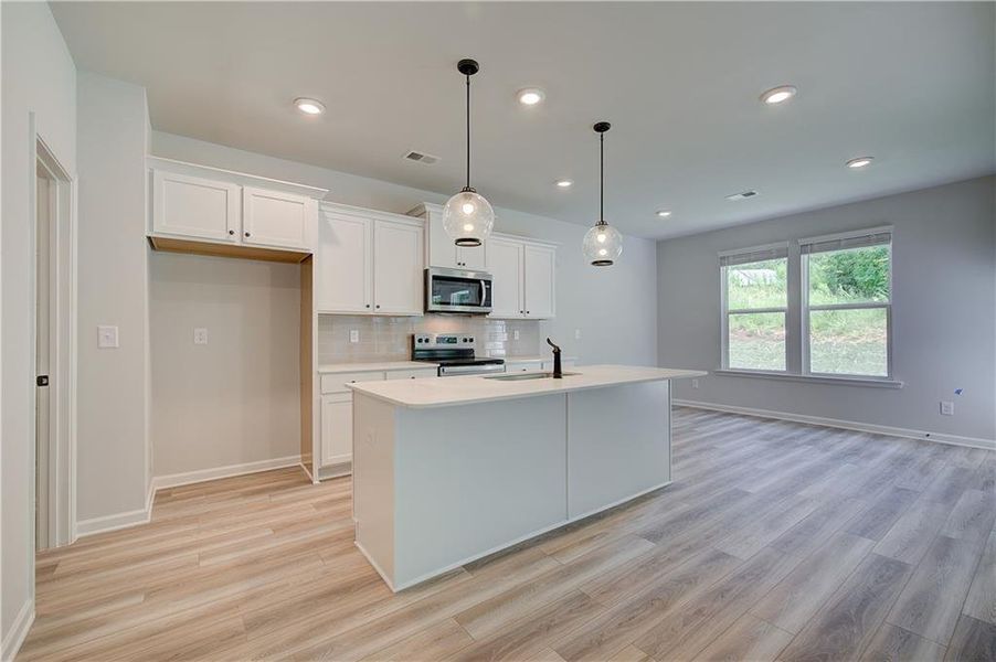 Furnished interior view inside a new home in Westminster, Covington (Image 7).